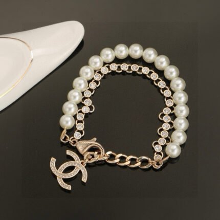 Chanel Pearl Double Layers Bracelet