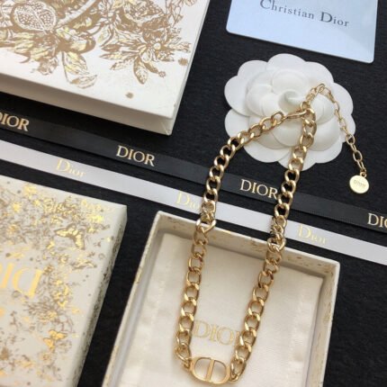 Dior choker necklace