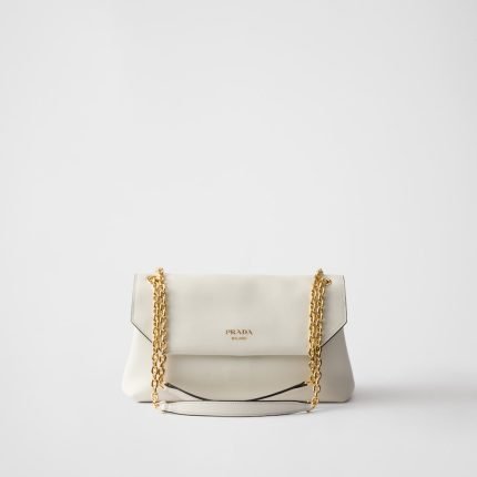 Prada Doux Medium Leather Shoulder Bag