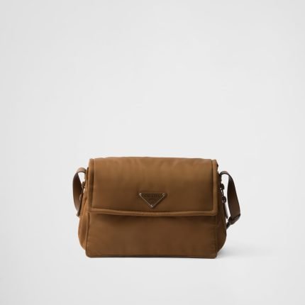 Medium Padded Re-Nylon Shoulder Bag